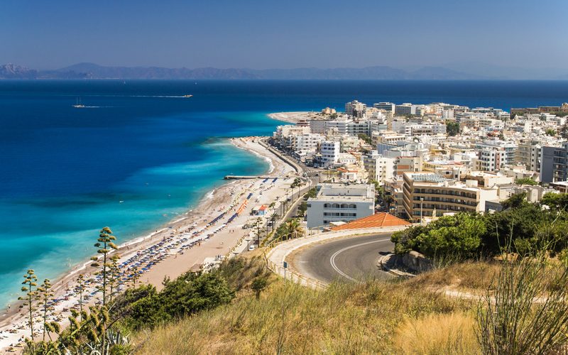 Küste von Rhodos, Griechenland (Symbolbild)